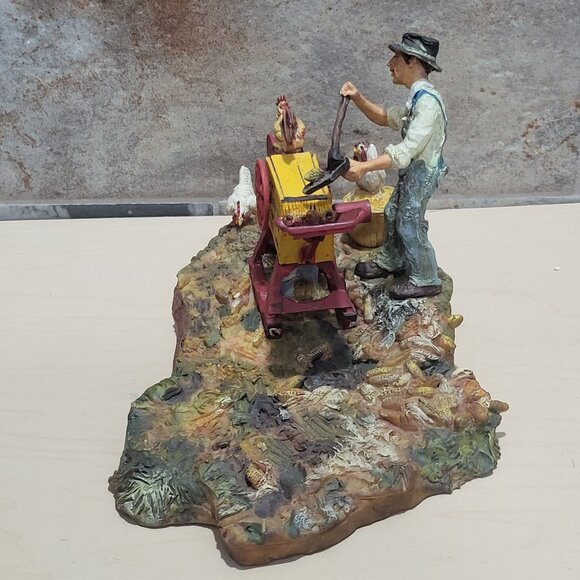 Ertl Foxfire Farm Figurine Easy Pickins Lowell Davis 1995 - Picture 12 of 15